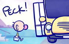 Peck Goes to School