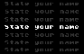 State your name