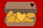 Heart Shaped Chicken Nugget