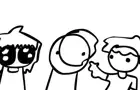 three idiots having a meaningful conversation